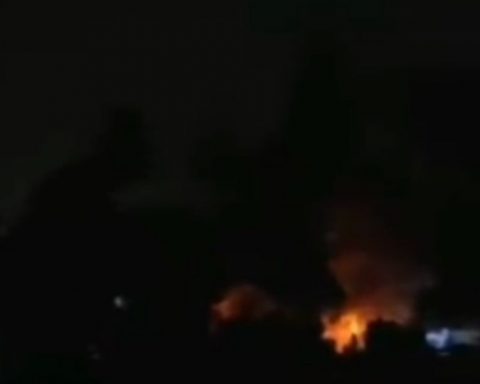 An Al Jazeera broadcast caught the moment a rocket hit a hospital in Gaza.